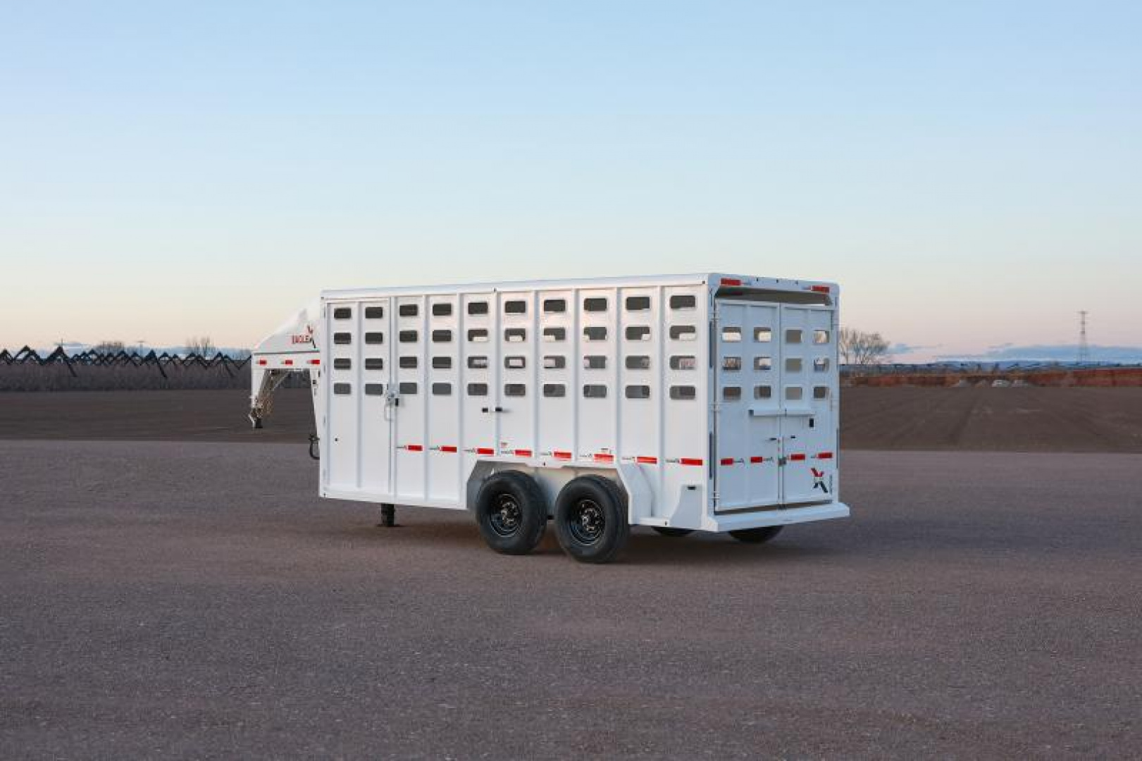 New 2024 Eagle Trailer STOCK-GN Stock / Stock Combo Trailer