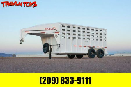 New 2024 Eagle Trailer STOCK-GN Stock / Stock Combo Trailer