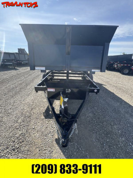 New 2025 Sure-Trac 6 x 12 SD Low Profile Dump Trailer  10K Single Ram