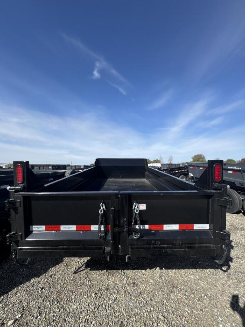 New 2025 Sure-Trac 6 x 12 SD Low Profile Dump Trailer  10K Single Ram