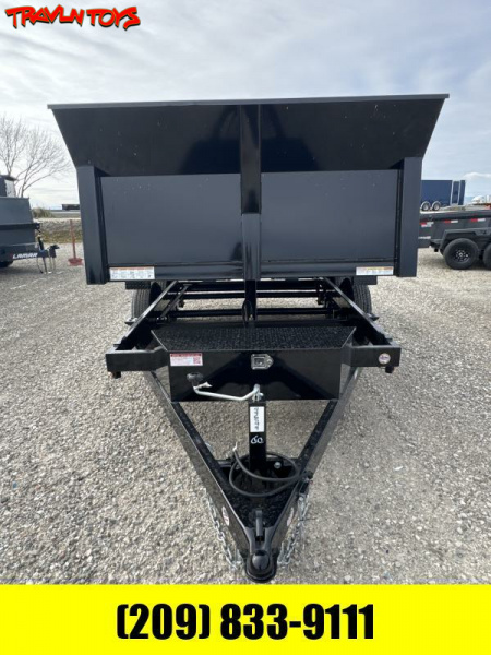 New 2025 Sure-Trac 6 x 12 SD Low Profile Dump Trailer  10K Single Ram