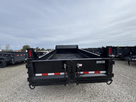 New 2025 Sure-Trac 6 x 12 SD Low Profile Dump Trailer  10K Single Ram