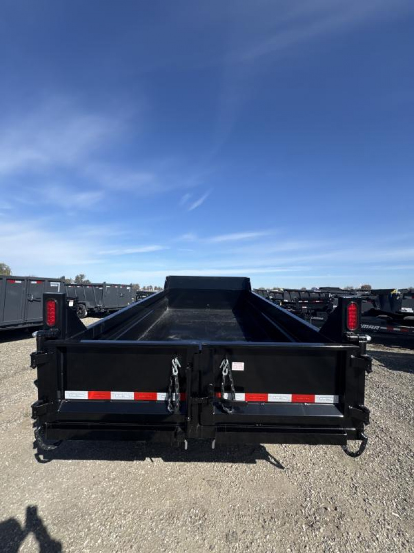 New 2025 Sure-Trac 6 x 12 SD Low Profile Dump Trailer  10K Single Ram