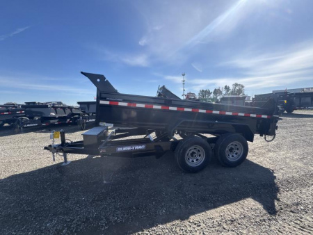 New 2025 Sure-Trac 6 x 12 SD Low Profile Dump Trailer  10K Single Ram