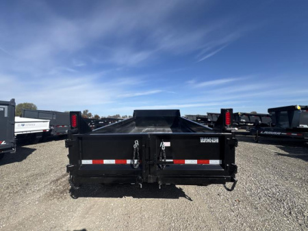 New 2025 Sure-Trac 6 x 12 SD Low Profile Dump Trailer  10K Single Ram