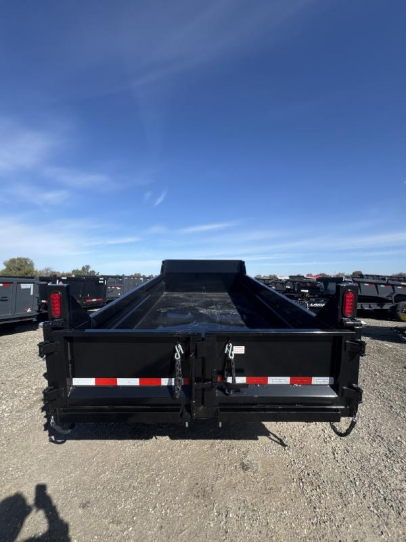 New 2025 Sure-Trac 6 x 12 SD Low Profile Dump Trailer  10K Single Ram