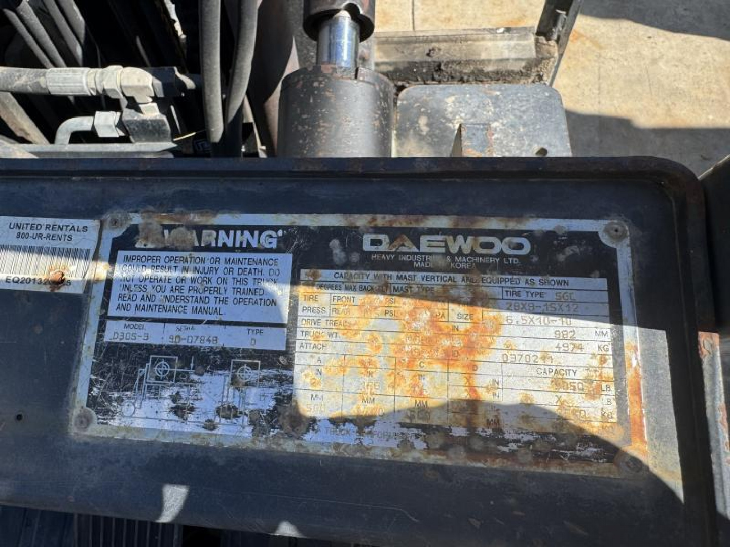 Used D30S-3 Forklifts