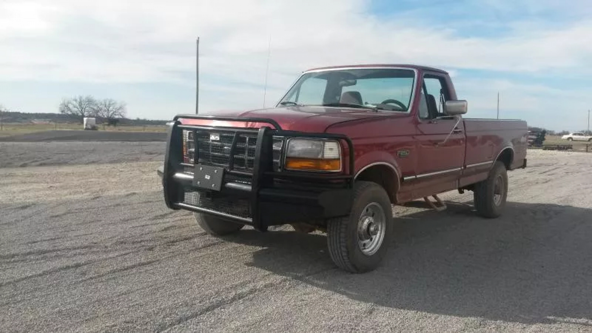 New 1994 GR Trailers Front Bumper with Grill Guard, Ford 94-98, Diesel Bumpers