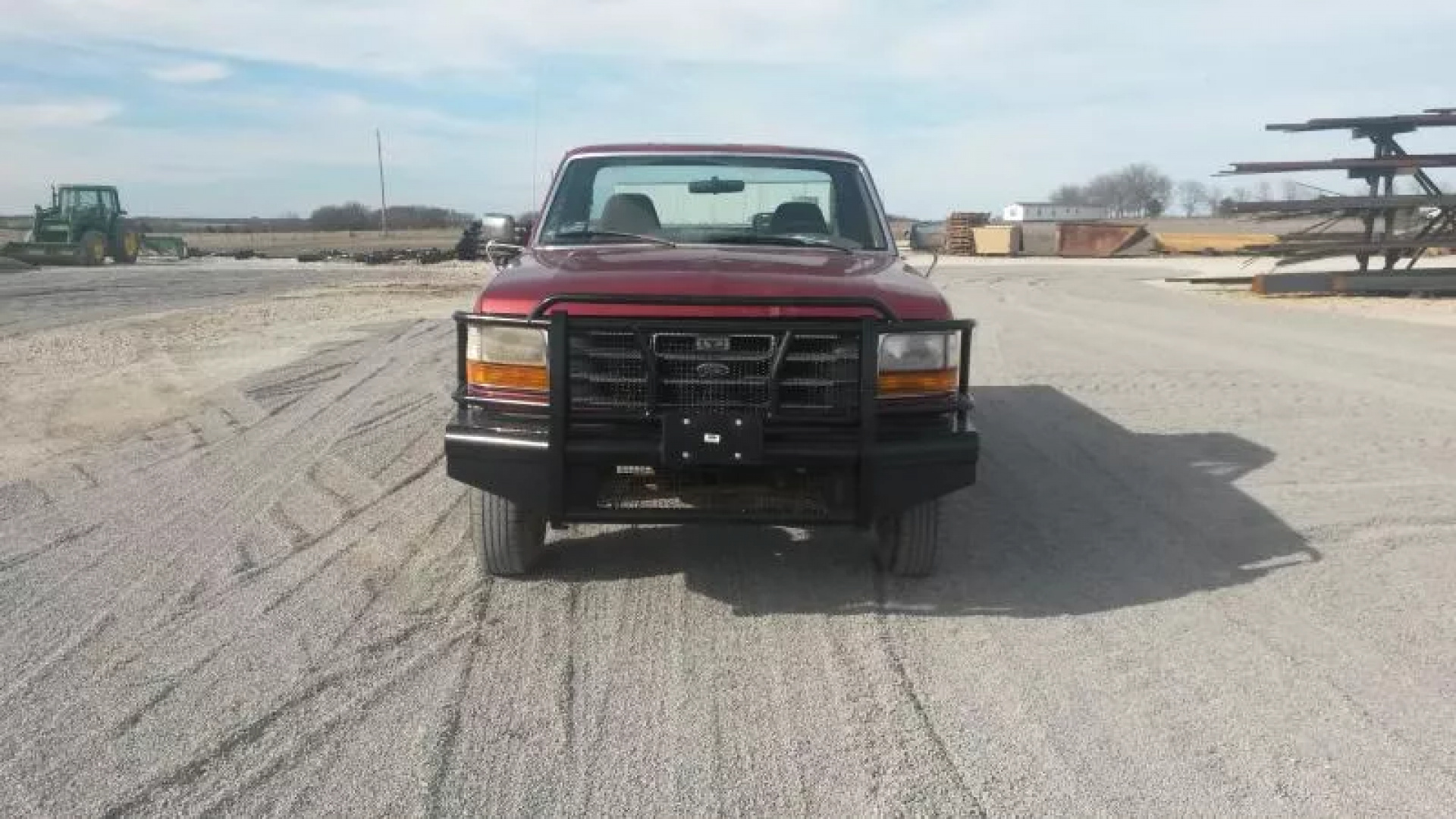 New 1994 GR Trailers Front Bumper with Grill Guard, Ford 94-98, Diesel Bumpers