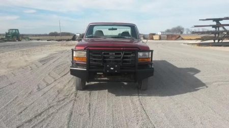 New 1994 GR Trailers Front Bumper with Grill Guard, Ford 94-98, Diesel Bumpers