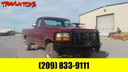 New 1994 GR Trailers Front Bumper with Grill Guard, Ford 94-98, Diesel Bumpers