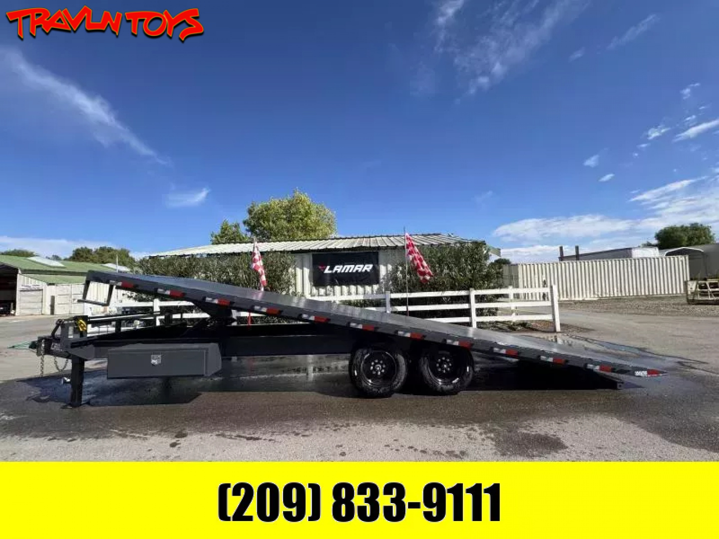 New 2026 Lamar 102" X 24' Fa - 14k Deck-over Tilt