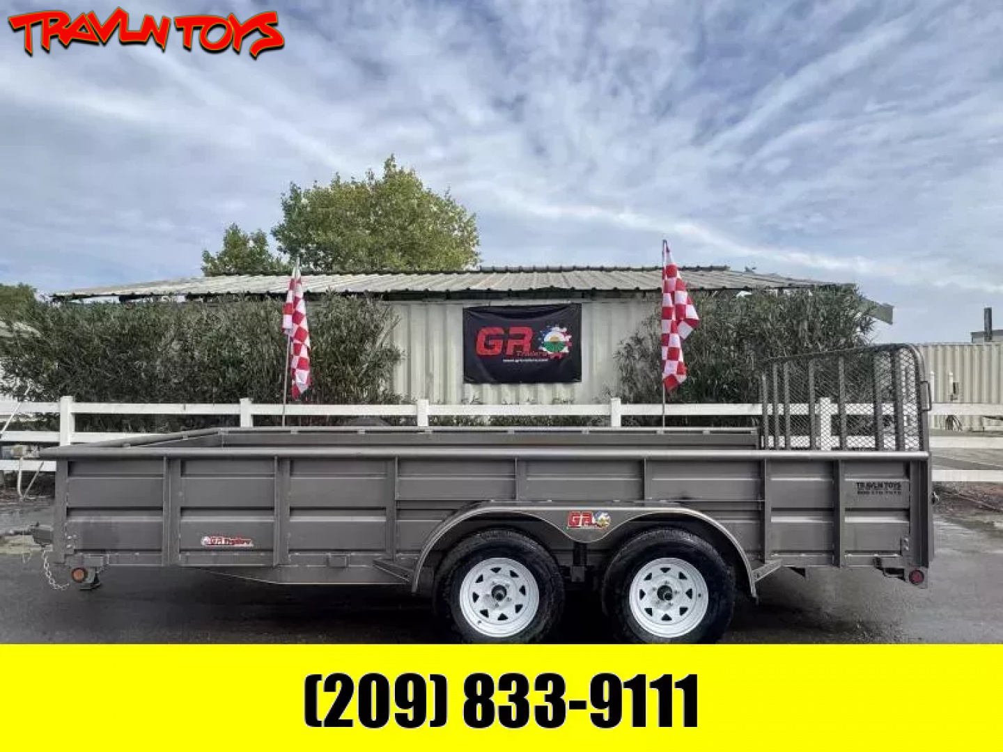New 2026 GR Trailers UT-HS-TDM T7062 Utility Trailer
