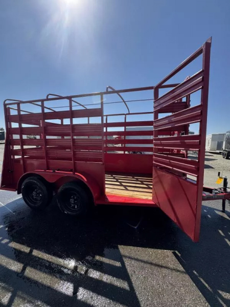 New 2026 Carry-On STOCK-BP T7066 Stock / Stock Combo Trailer