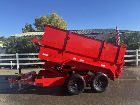 New 2026 RawMaxx DUMP-TDM T7118 Dump Trailer