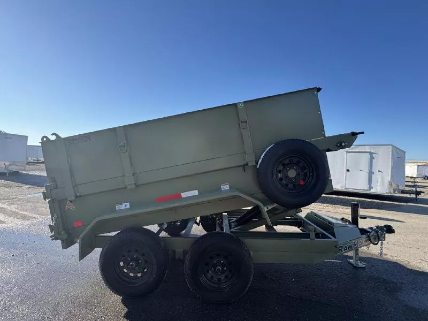 New 2026 RawMaxx DUMP-TDM T7120 Dump Trailer