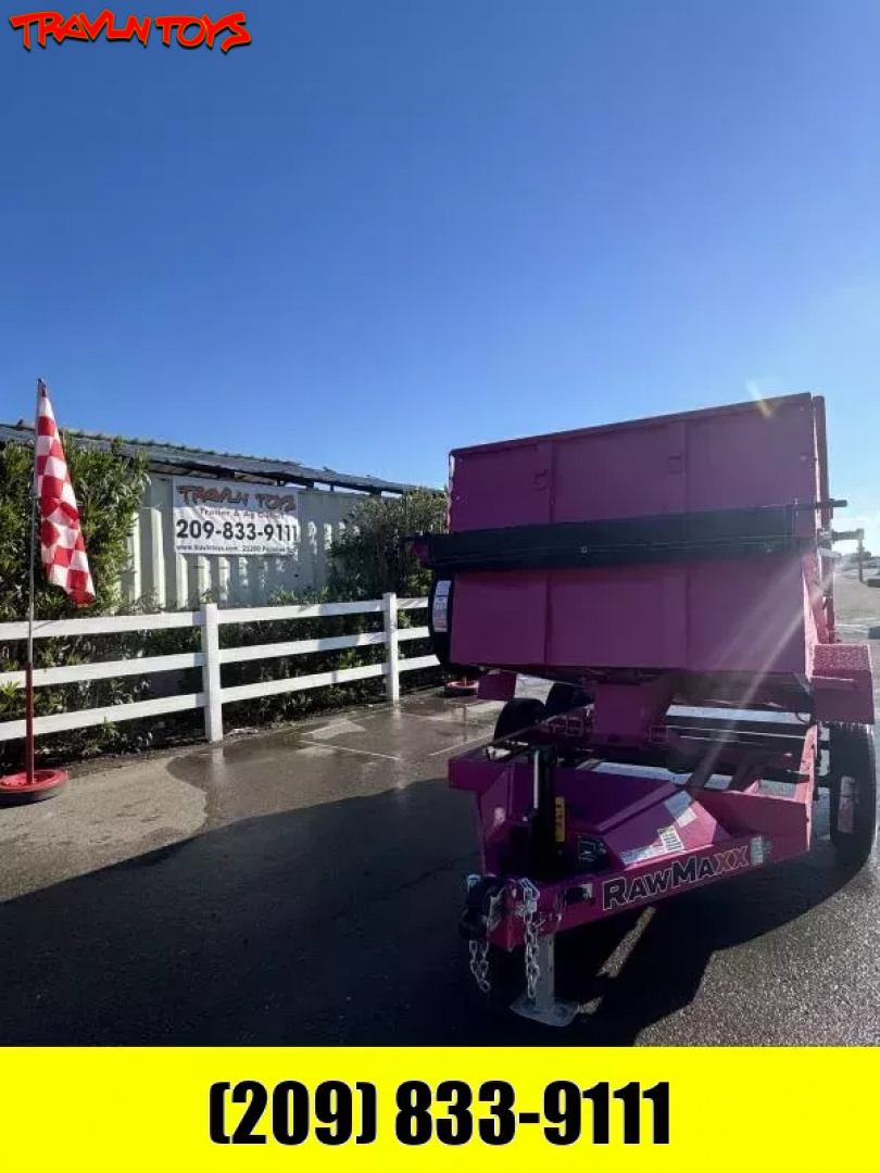 New 2026 RawMaxx DUMP-TDM T7125 Dump Trailer
