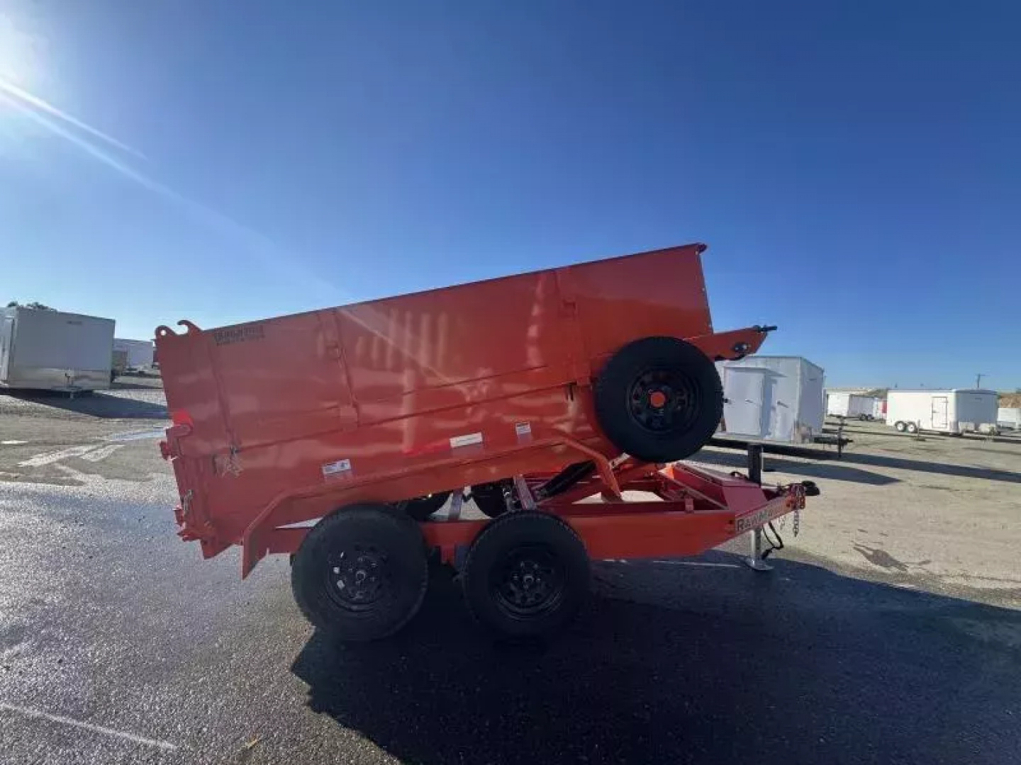 New 2026 RawMaxx DUMP-TDM T7146 Dump Trailer