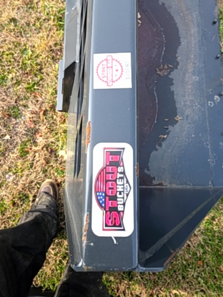 New 2025 Stout Large snow and mulch bucket Buckets