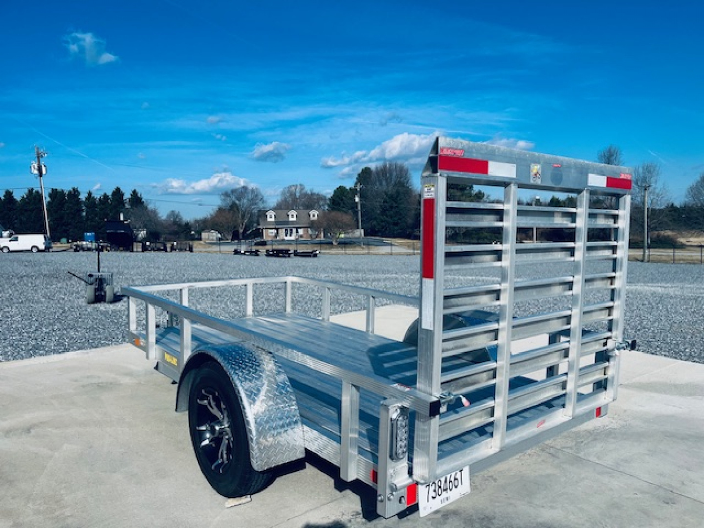 Used 2025 Nexhaul 5X10 Aluminum Utility 3K