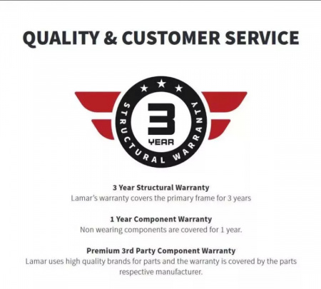 New 2026 Lamar 7x12 14k Low-Pro Dump Trailer