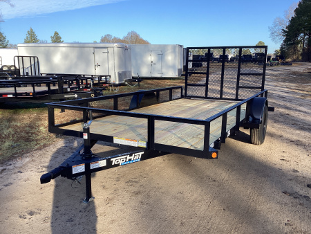 New 2026 Top Hat Trailers DSA14-77 Utility Trailer