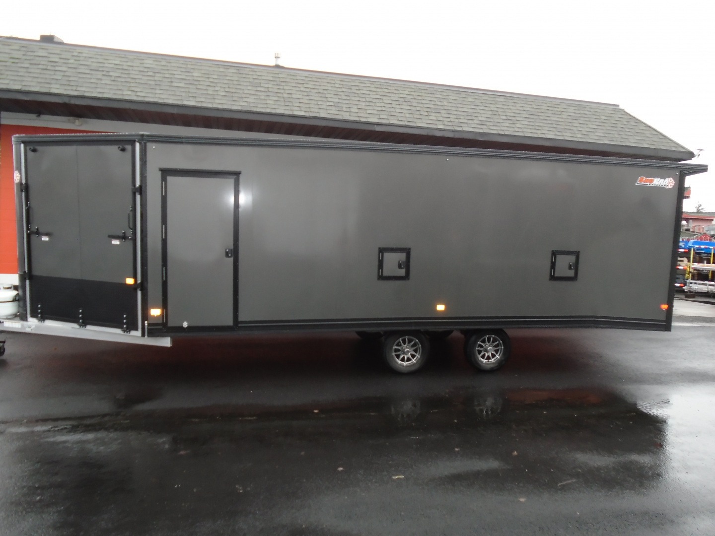 New 2026 SnoPro Trailers 101X24 HEATED Snowmobile Trailer
