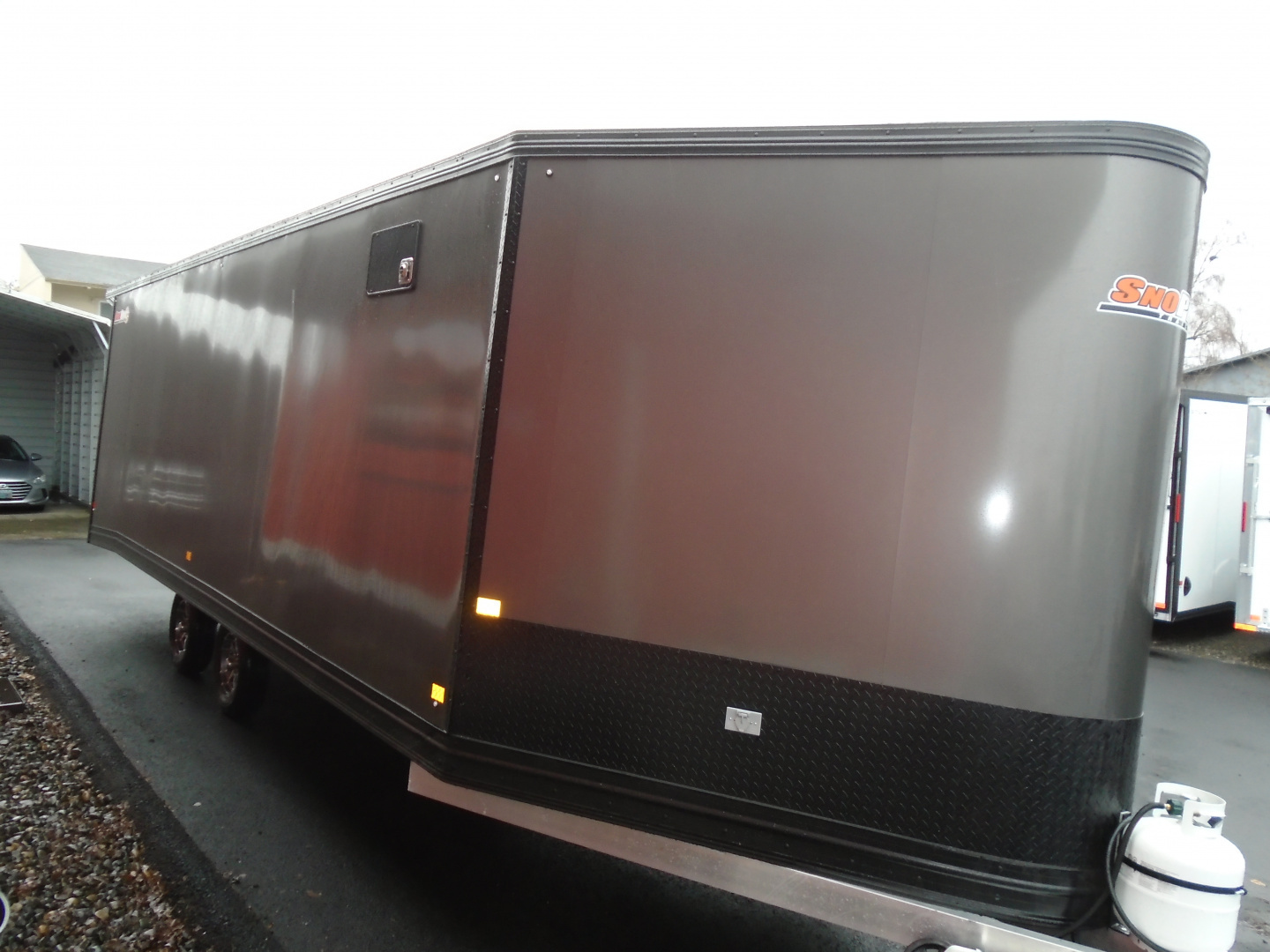 New 2026 SnoPro Trailers 101X24 HEATED Snowmobile Trailer