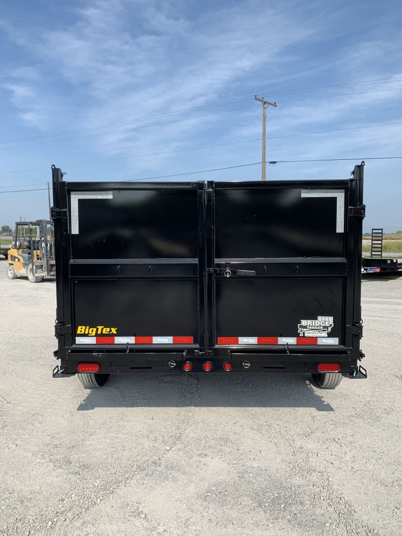 New 2026 Big Tex Trailers 14LX-14C4A-BK (83" X 14') 14K Dump Trailer
