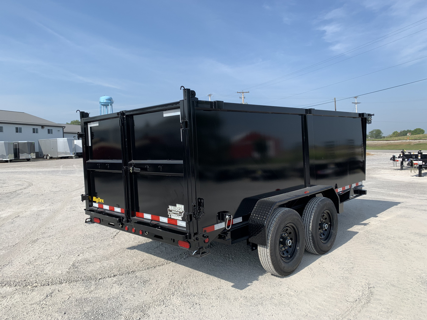 New 2026 Big Tex Trailers 14LX-14C4A-BK (83" X 14') 14K Dump Trailer