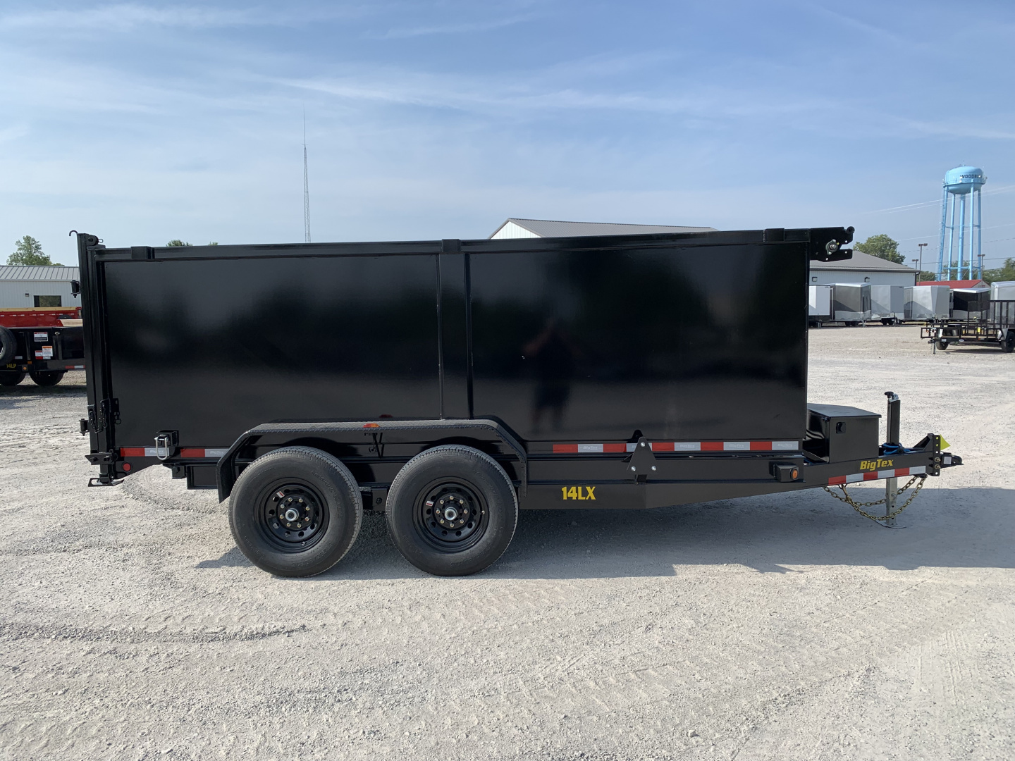New 2026 Big Tex Trailers 14LX-14C4A-BK (83" X 14') 14K Dump Trailer
