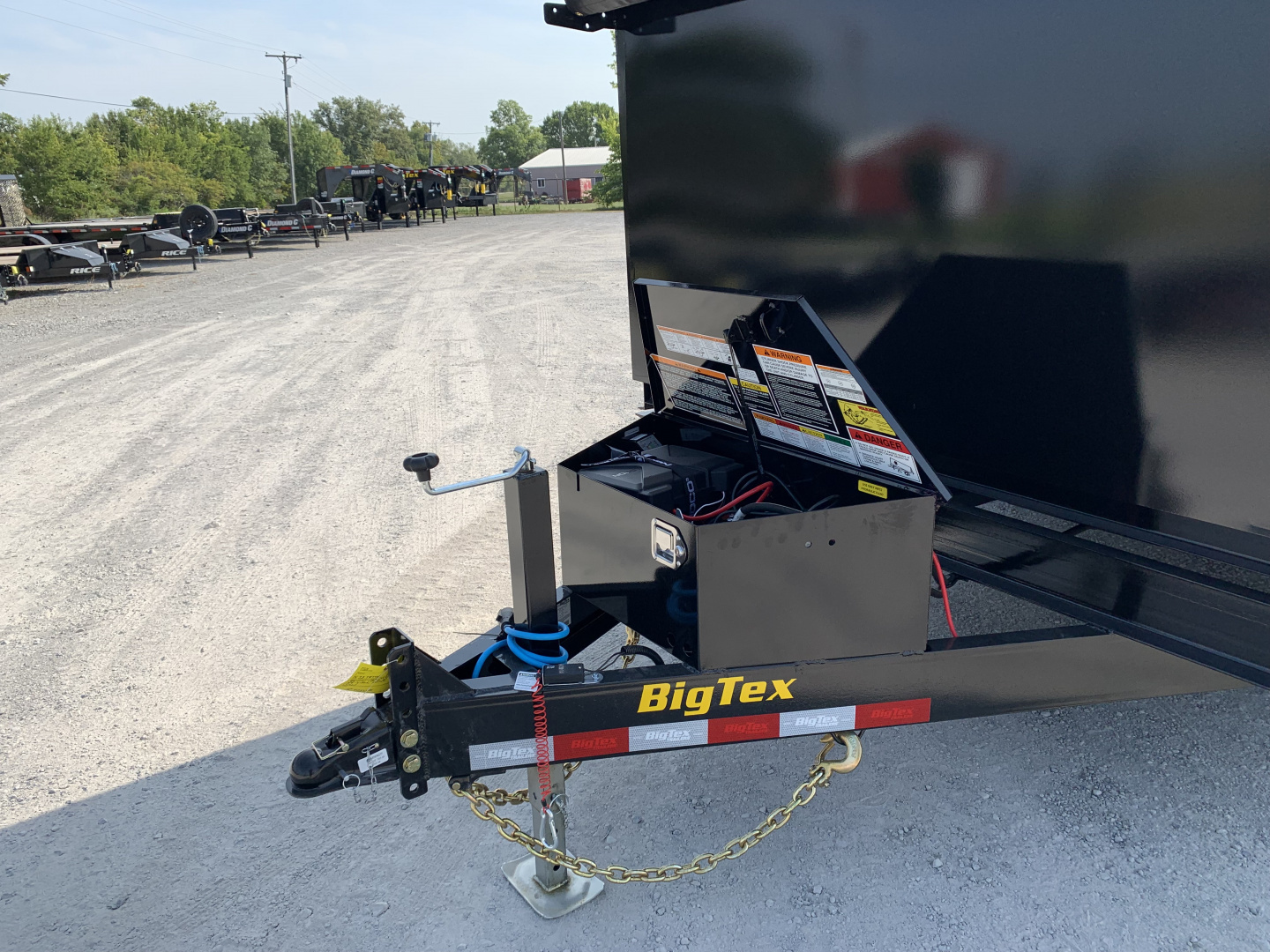 New 2026 Big Tex Trailers 14LX-14C4A-BK (83" X 14') 14K Dump Trailer