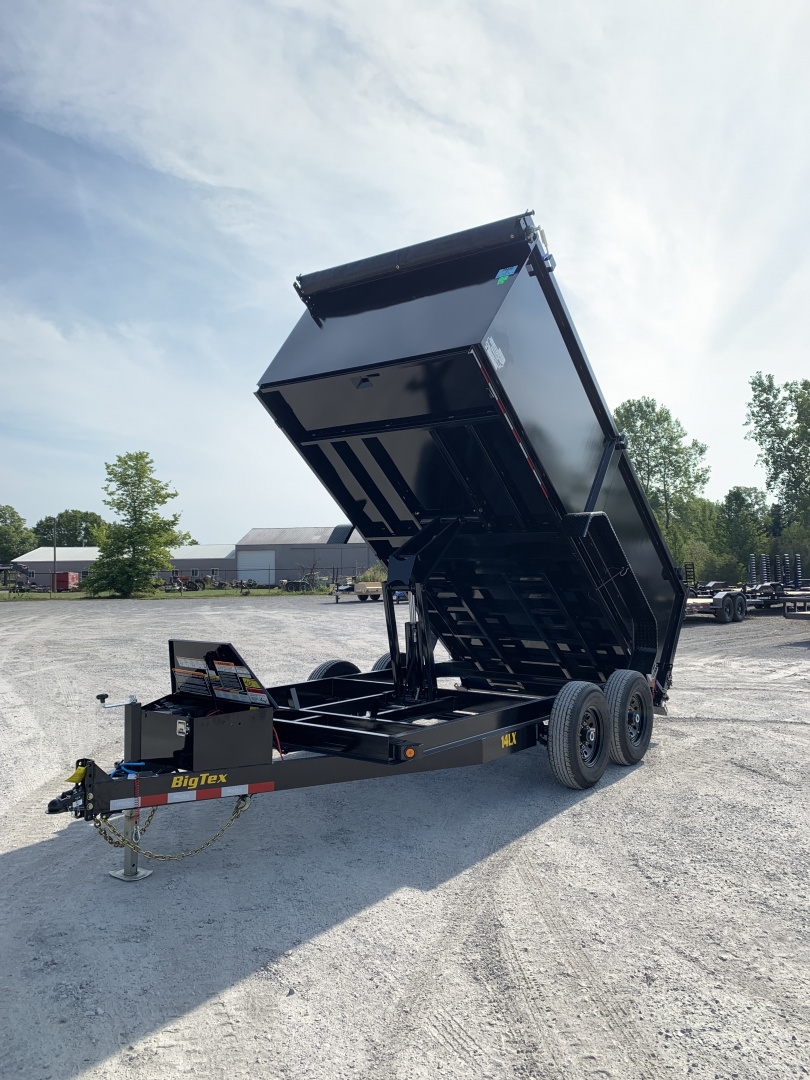 New 2026 Big Tex Trailers 14LX-14C4A-BK (83" X 14') 14K Dump Trailer