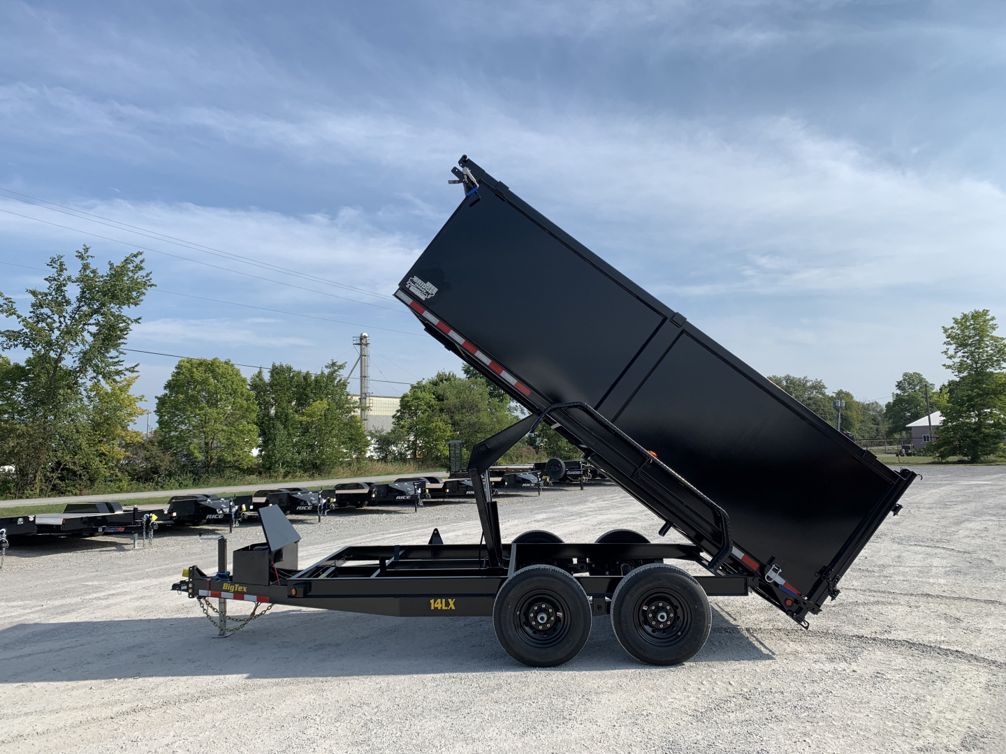 New 2026 Big Tex Trailers 14LX-14C4A-BK (83" X 14') 14K Dump Trailer