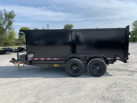 New 2026 Big Tex Trailers 14LX-14C4A-BK (83" X 14') 14K Dump Trailer