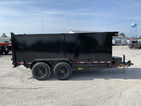 New 2026 Big Tex Trailers 14LX-14C4A-BK (83" X 14') 14K Dump Trailer