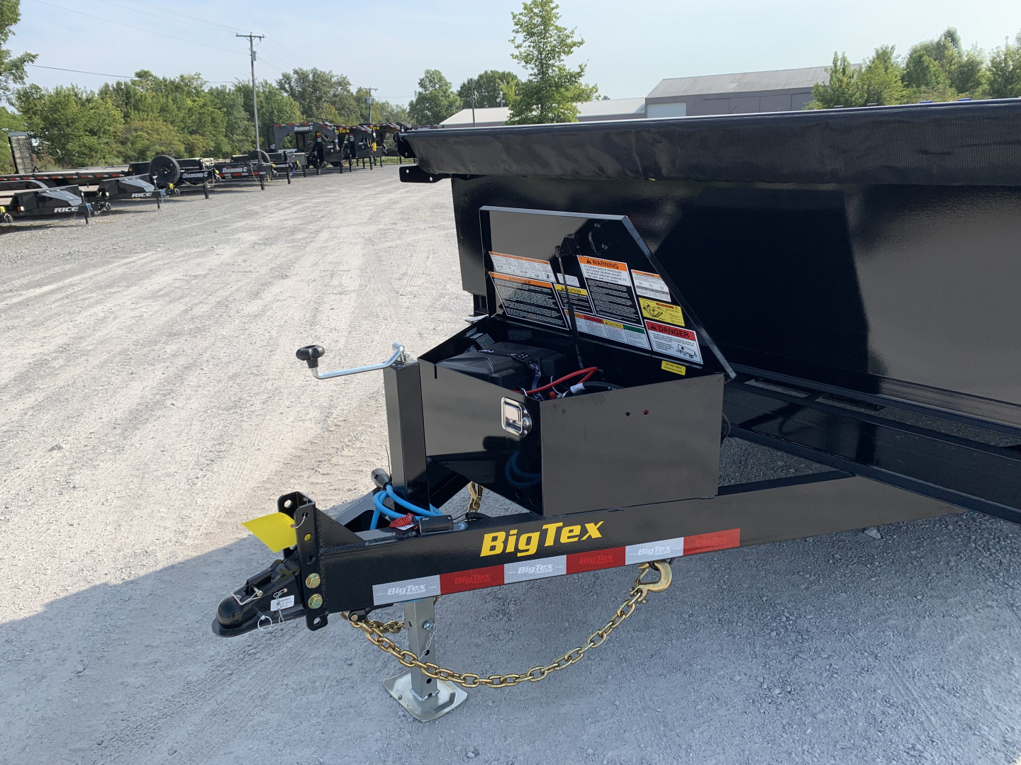 New 2026 Big Tex Trailers 14LX-14C2A-BK (83" X 14') 14K Dump Trailer