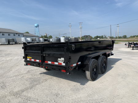 New 2026 Big Tex Trailers 14LX-14C2A-BK (83" X 14') 14K Dump Trailer