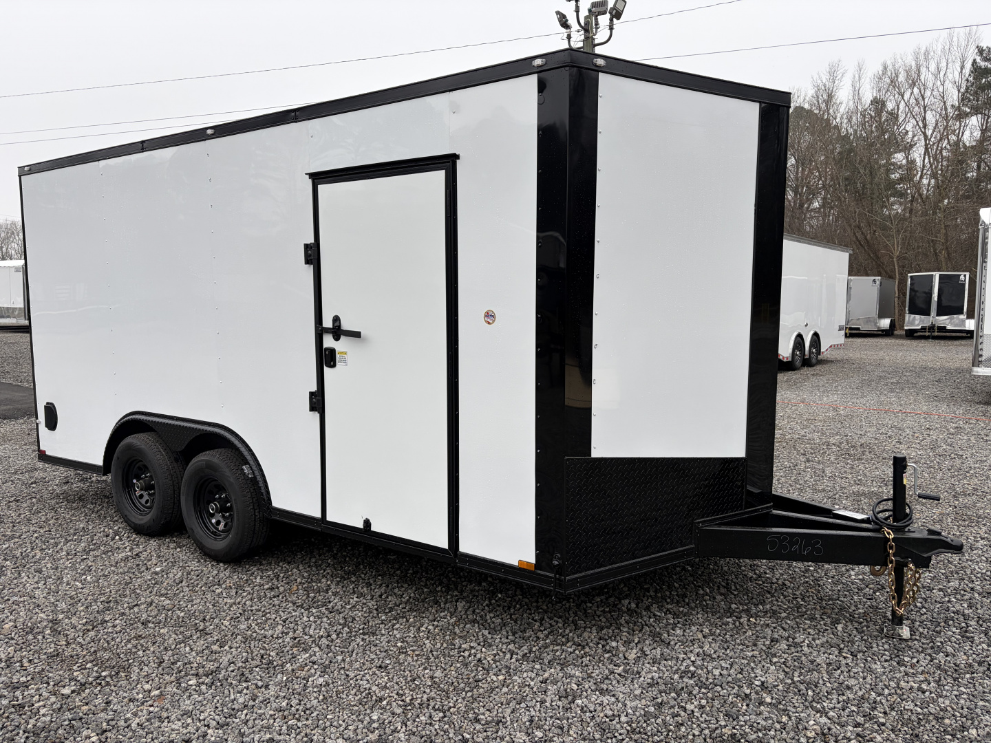 New 2026 Spartan Cargo 8.5x16 Enclosed Trailer, PRO SERIES, 10K GVWR, Polycor, 7' Interior. Tube Cross Members