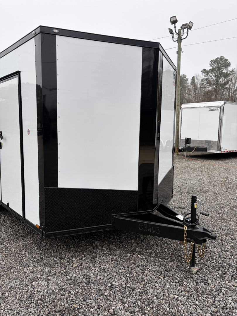 New 2026 Spartan Cargo 8.5x16 Enclosed Trailer, PRO SERIES, 10K GVWR, Polycor, 7' Interior. Tube Cross Members