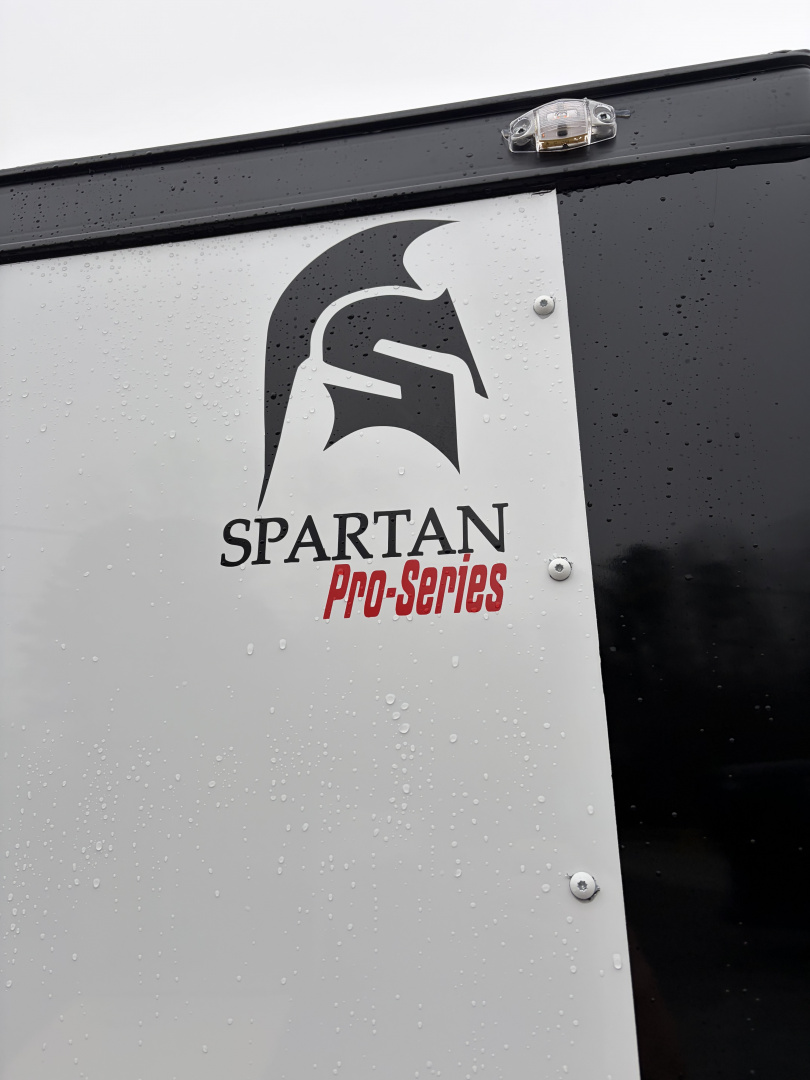 New 2026 Spartan Cargo 8.5x16 Enclosed Trailer, PRO SERIES, 10K GVWR, Polycor, 7' Interior. Tube Cross Members