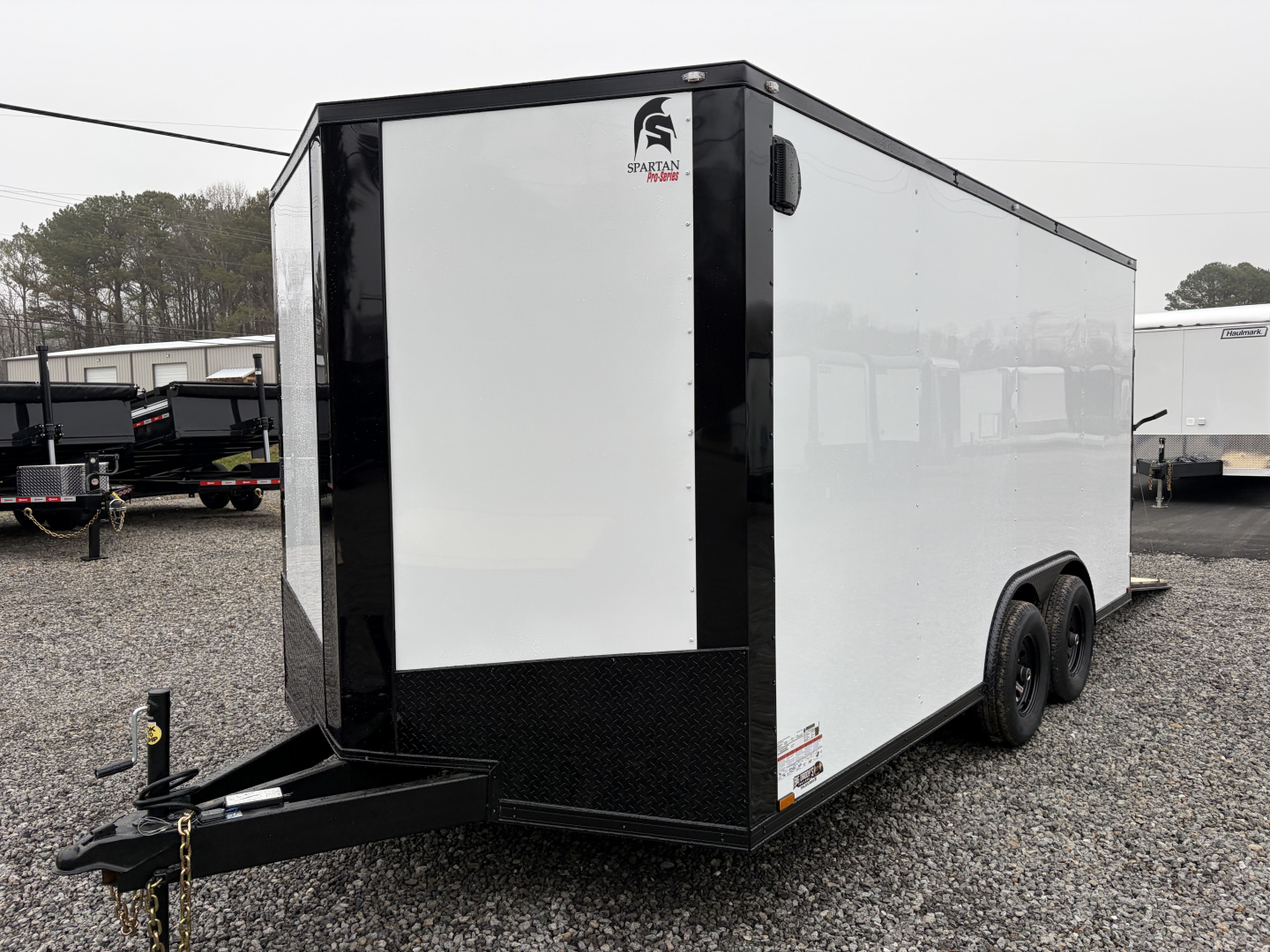 New 2026 Spartan Cargo 8.5x16 Enclosed Trailer, PRO SERIES, 10K GVWR, Polycor, 7' Interior. Tube Cross Members