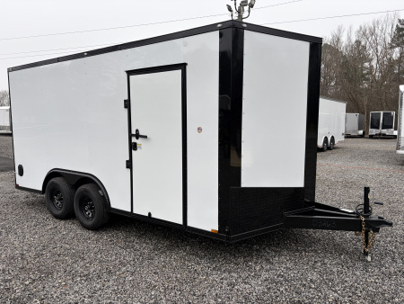 New 2026 Spartan Cargo 8.5x16 Enclosed Trailer, PRO SERIES, 10K GVWR, Polycor, 7' Interior. Tube Cross Members