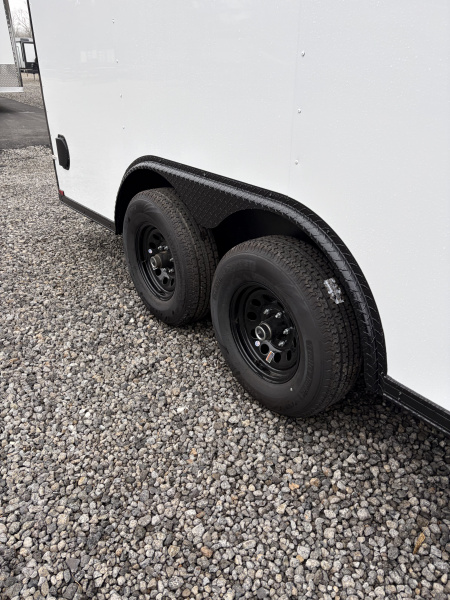 New 2026 Spartan Cargo 8.5x16 Enclosed Trailer, PRO SERIES, 10K GVWR, Polycor, 7' Interior. Tube Cross Members