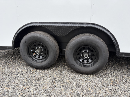 New 2026 Spartan Cargo 8.5x16 Enclosed Trailer, PRO SERIES, 10K GVWR, Polycor, 7' Interior. Tube Cross Members