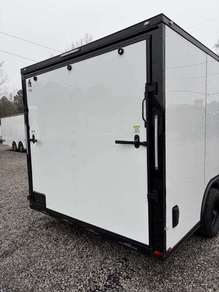 New 2026 Spartan Cargo 8.5x16 Enclosed Trailer, PRO SERIES, 10K GVWR, Polycor, 7' Interior. Tube Cross Members