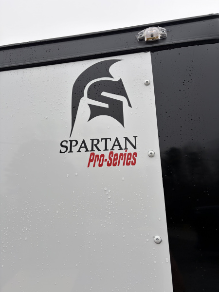 New 2026 Spartan Cargo 8.5x16 Enclosed Trailer, PRO SERIES, 10K GVWR, Polycor, 7' Interior. Tube Cross Members