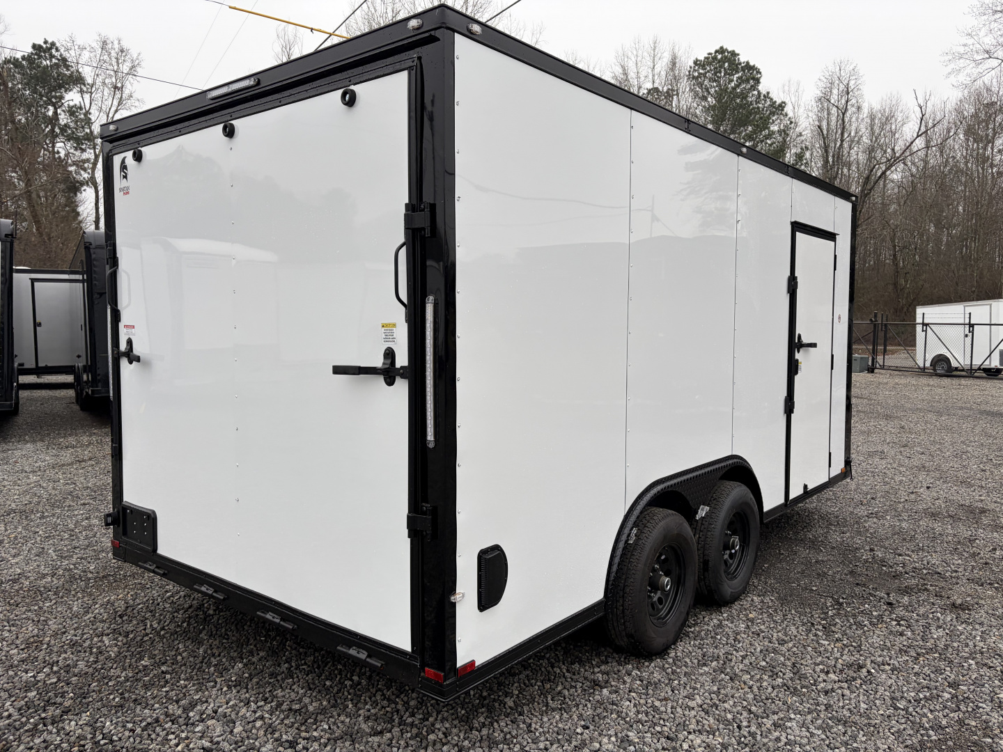 New 2026 Spartan Cargo 8.5x16 Enclosed Trailer, PRO SERIES, 10K GVWR, Polycor, 7' Interior, Tube Cross Members