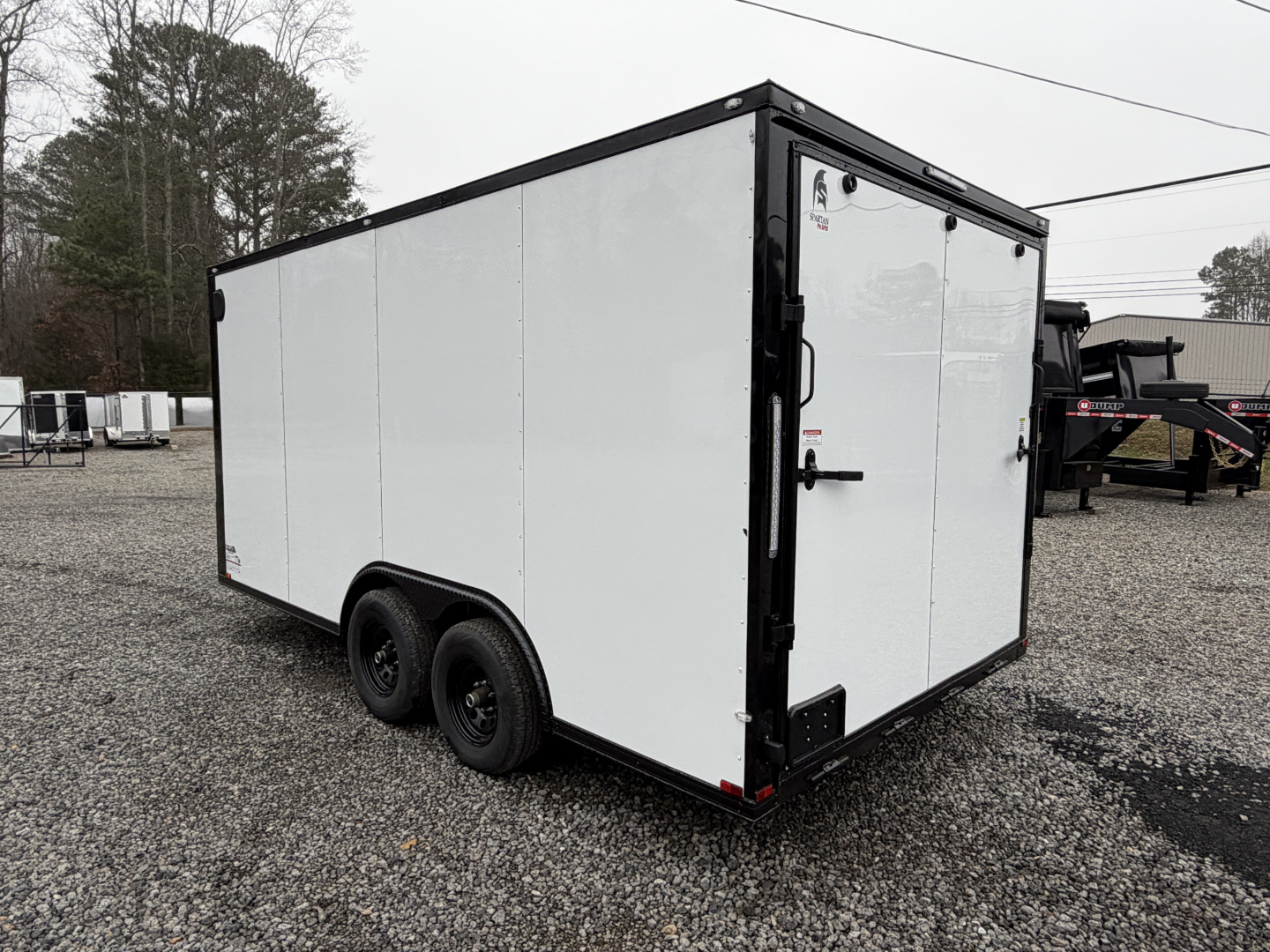 New 2026 Spartan Cargo 8.5x16 Enclosed Trailer, PRO SERIES, 10K GVWR, Polycor, 7' Interior, Tube Cross Members