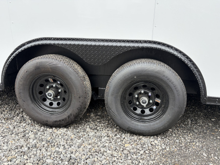 New 2026 Spartan Cargo 8.5x16 Enclosed Trailer, PRO SERIES, 10K GVWR, Polycor, 7' Interior, Tube Cross Members